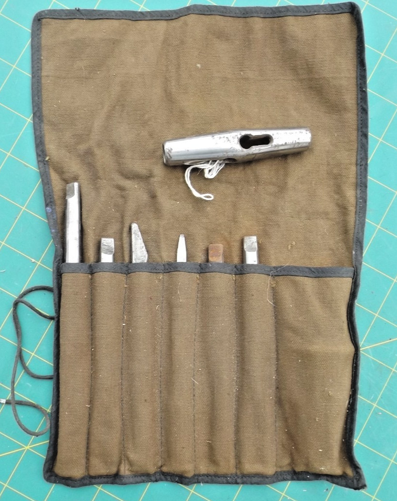 Antique Hultberg Johanson Hammer Tool Kit in Case