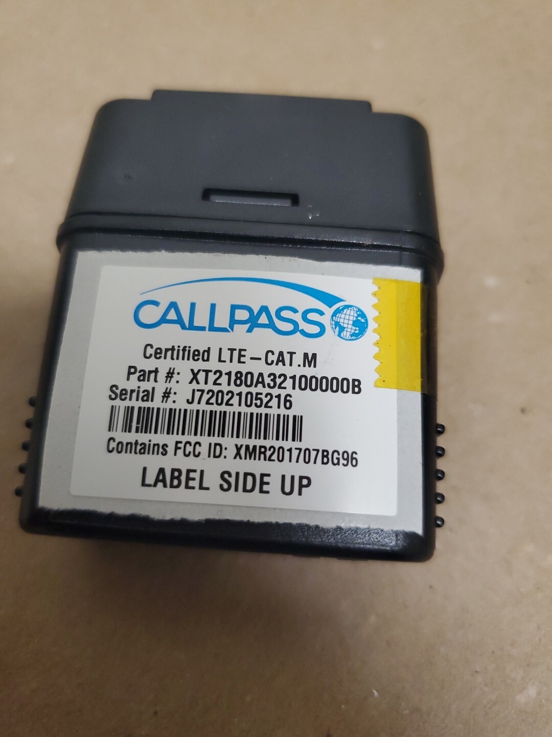 GPS Tracking Sensor Callpass xt2180a32100000b Locator Detector