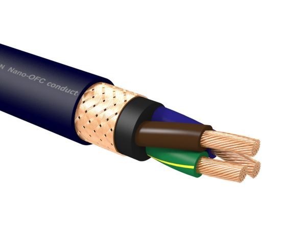 Genuine FURUTECH FP-S032N /S035N Alpha Nano Ag Au MAINS POWER CABLE 1.65METRE