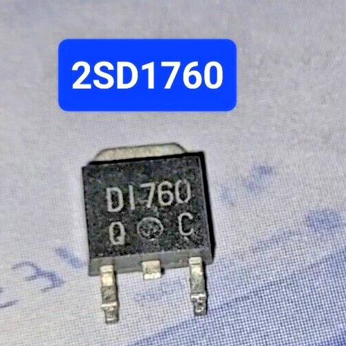 NEW! 5 pieces D1760 2SD1760 semiconductor TO-252, USA STOCK