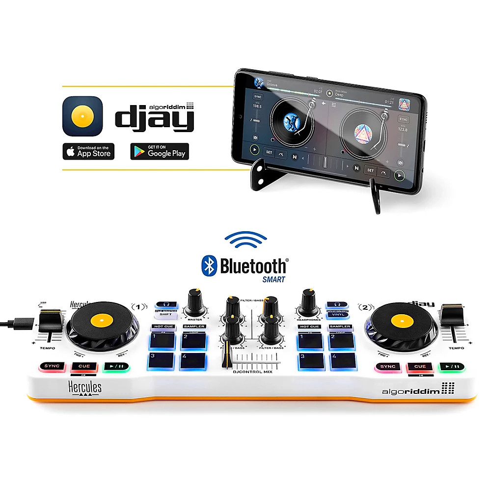Hercules DJ DJControl Mix DJ Controller for Smart Phone