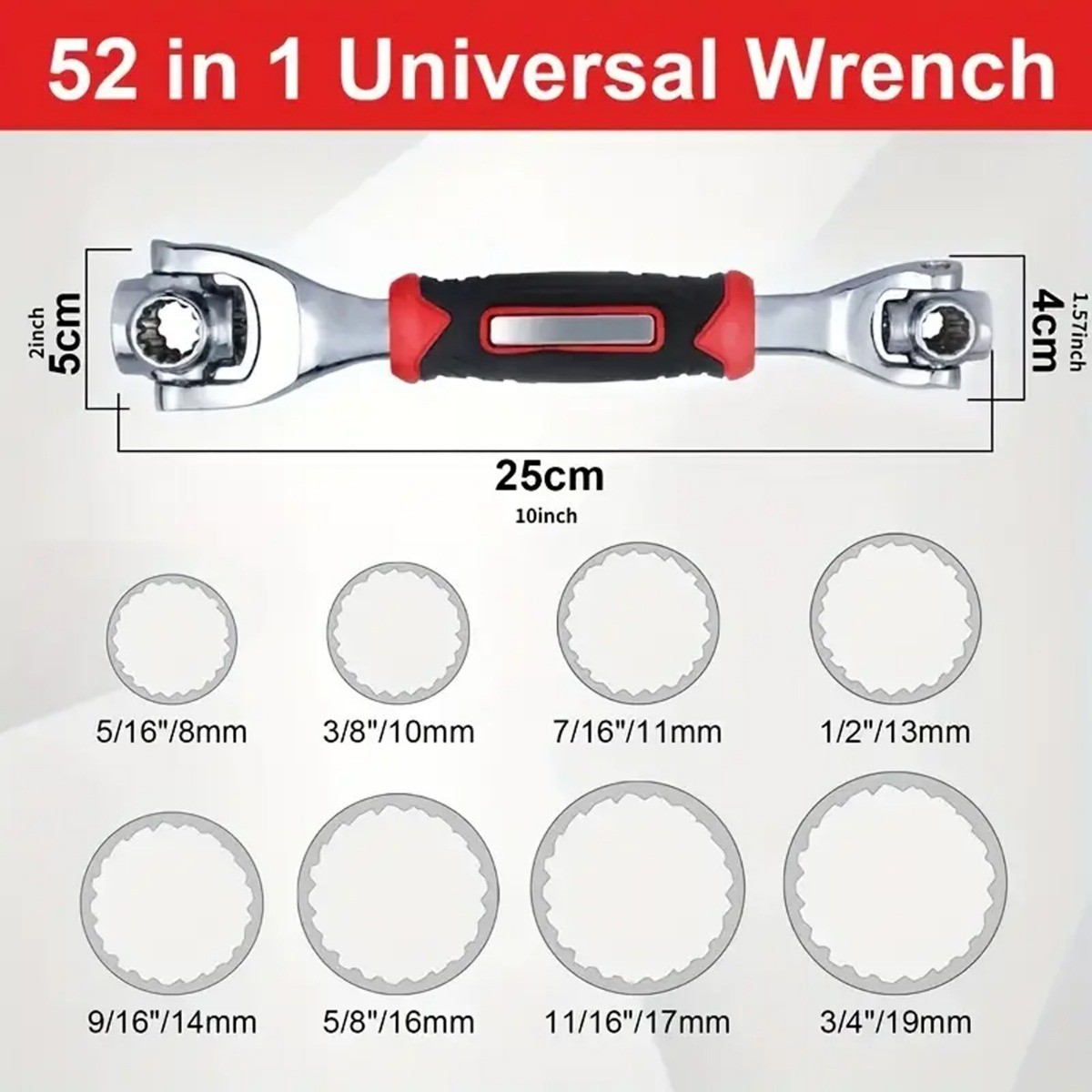 1pcs Spanner Socket Wrench462G