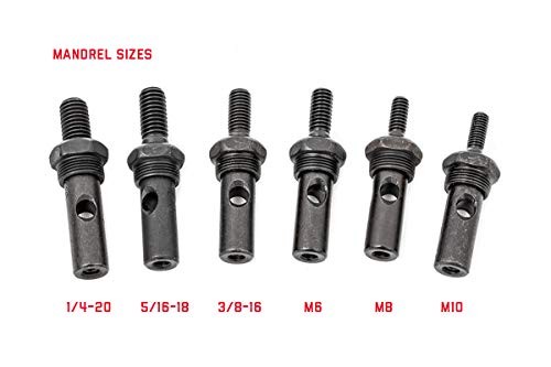 10-Piece Nutsert Tool Kit | Quick Change Mandrel Set - 10583