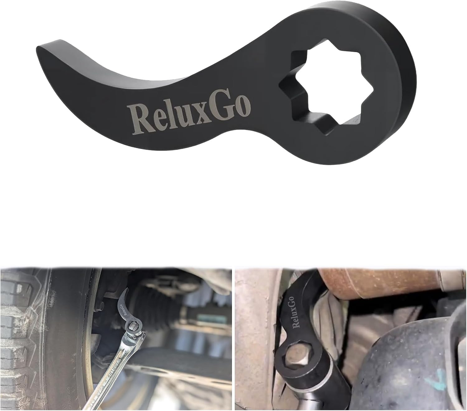 Pry Bar Wrench Adaptor Head, Ratchet Pry Bar Attachment 1/2" D 8Pt (Square) Prof