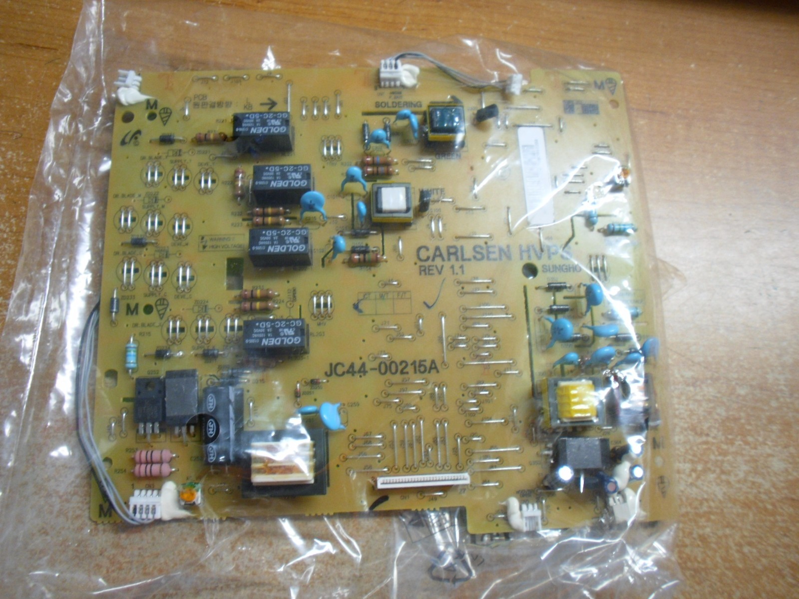 New  Genuine Samsung CLP-360 CLP-365 High Voltage Power Supply HVPS JC44-00215A