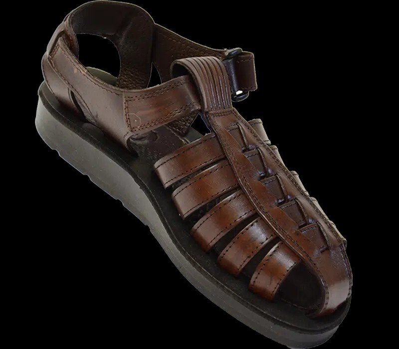 Fisherman handmade leather sandals Fisherman Sandals From Jesus sandals
