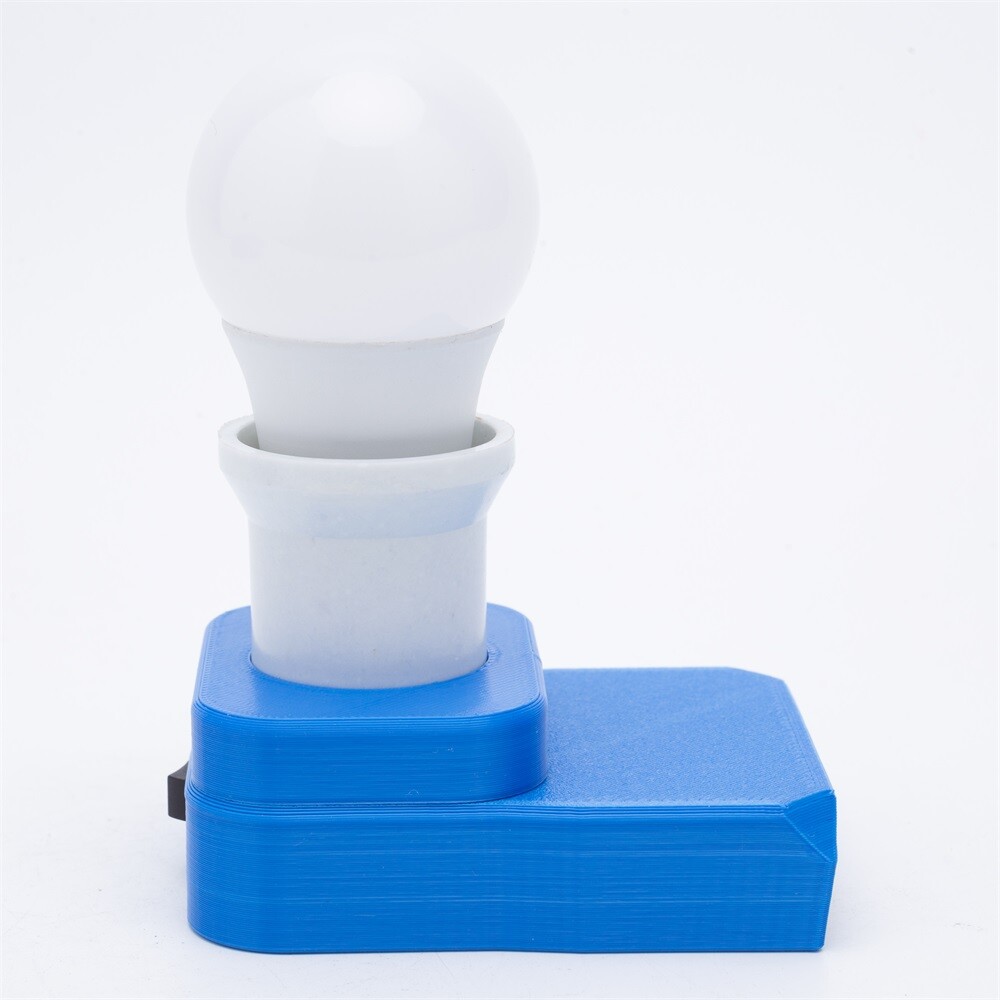 Portable E27 Bulb Lamp For Ko-balt 24V Series Battery Powered Indoor Work Light