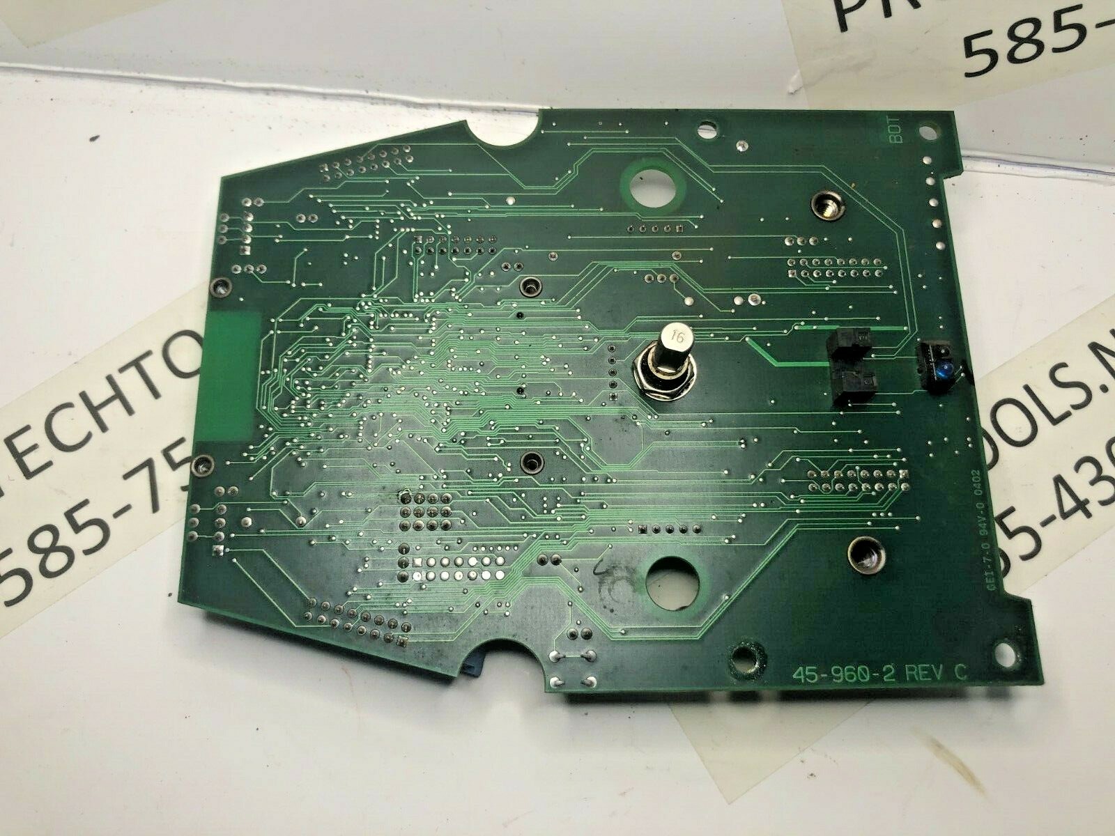 Hunter Alignment DSP500 Sensor Head PCA Transducer Control Board 45-961-1 P288