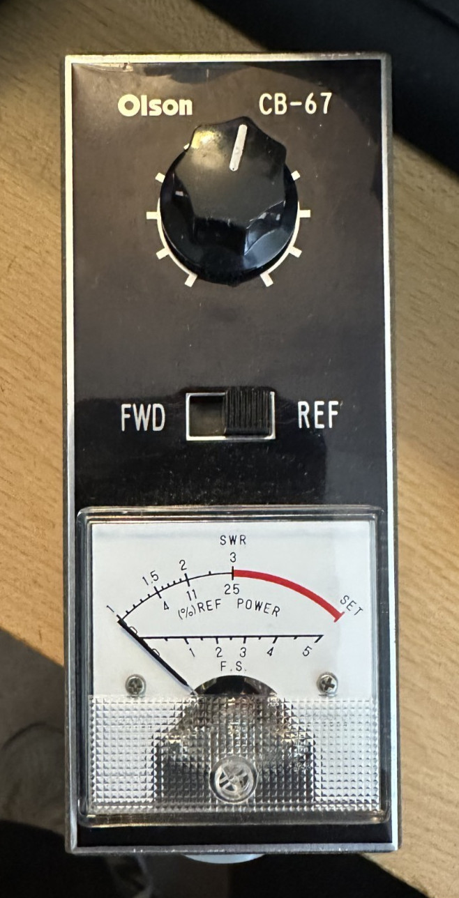 New in Box Olson CB-067 SWR & Field Strength Meter for CB Radio Testing