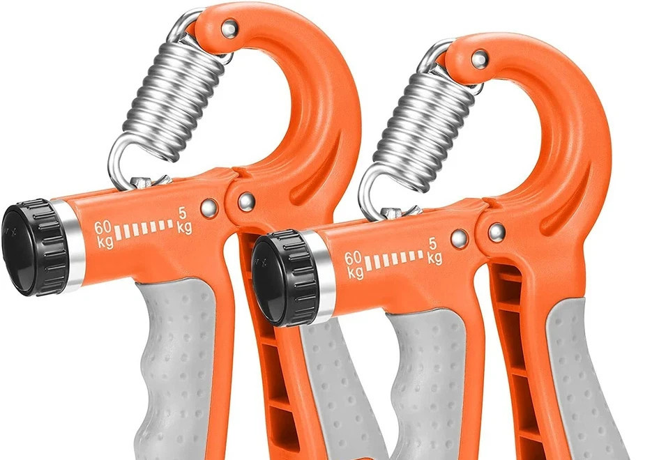 2 Pack Grip Strength Trainer 132 LBS Hand Rehab Adjustable Resistance Grippers