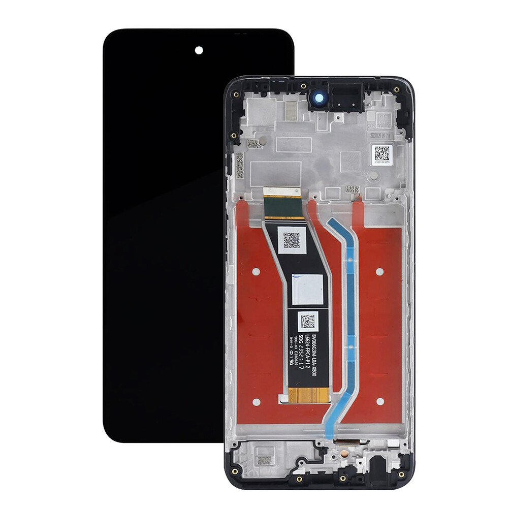 LCD Touch Screen Digitizer Frame For Motorola Moto G 5G (2024) XT2417 XT2417-1