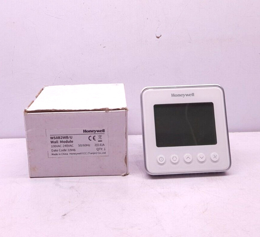 Honeywell WS8B2WB/U Thermostat Wall Module 100-240AC 50/60Hz 2(0.6)A TF428WN/U