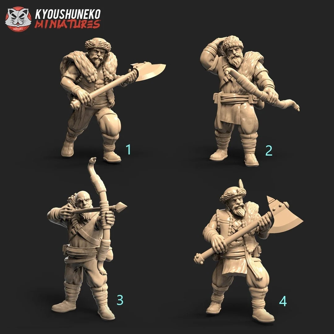 Kislev Units - Resin Tabletop Miniature