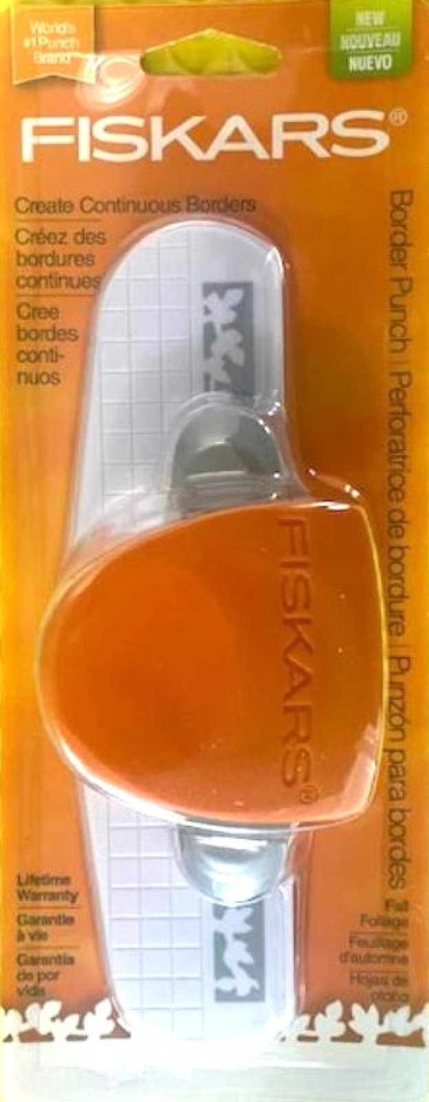 Fiskars 102200 Border Punch Creator - Fall Foliage Continuous Borders