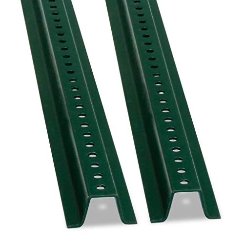 - K-153-8-2 U-Channel Sign Post, Heavy-Duty | 8' 2 lbs Heavy Weight 2-Pack