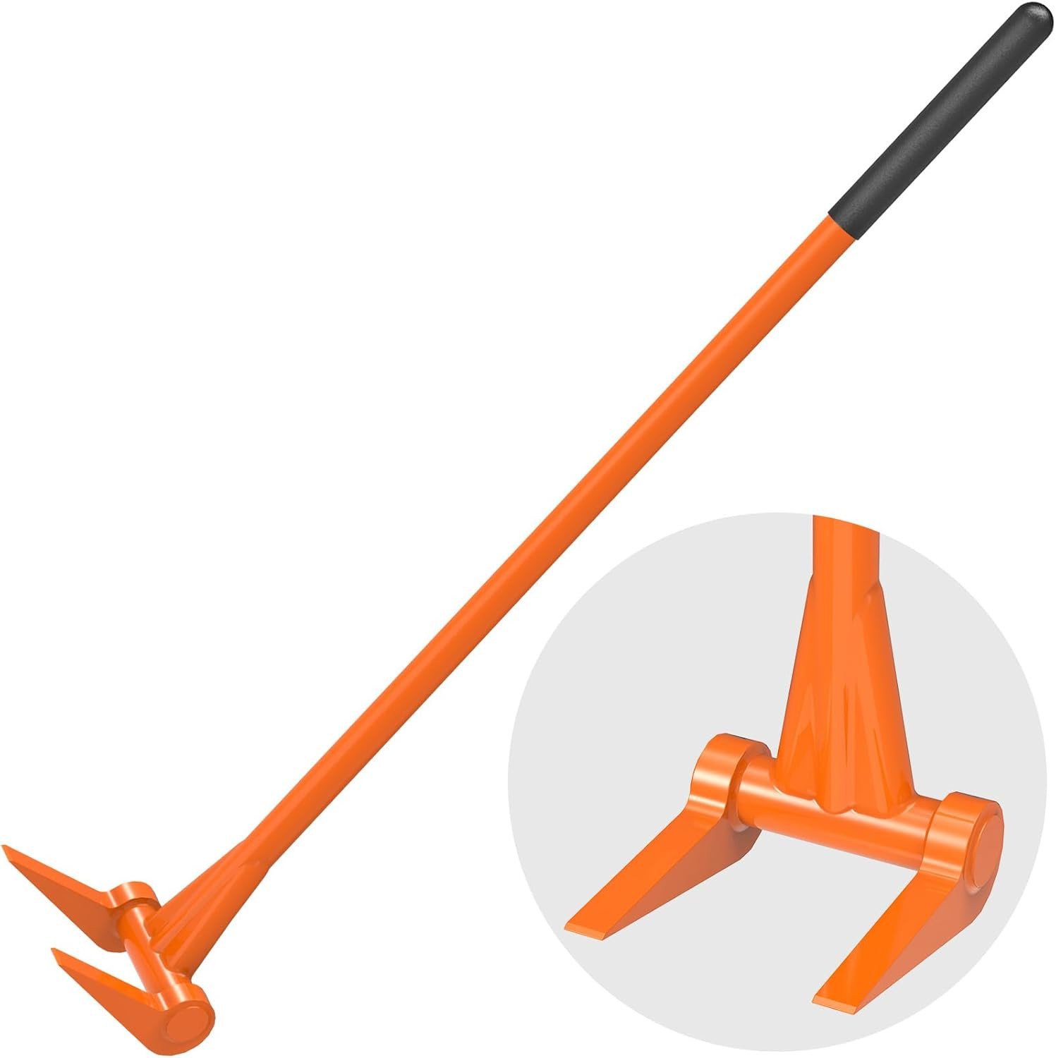 Pallet Buster 48” All-Steel Pry Bar, 3mm Handle, Fully Welded Deck Board Tool HD