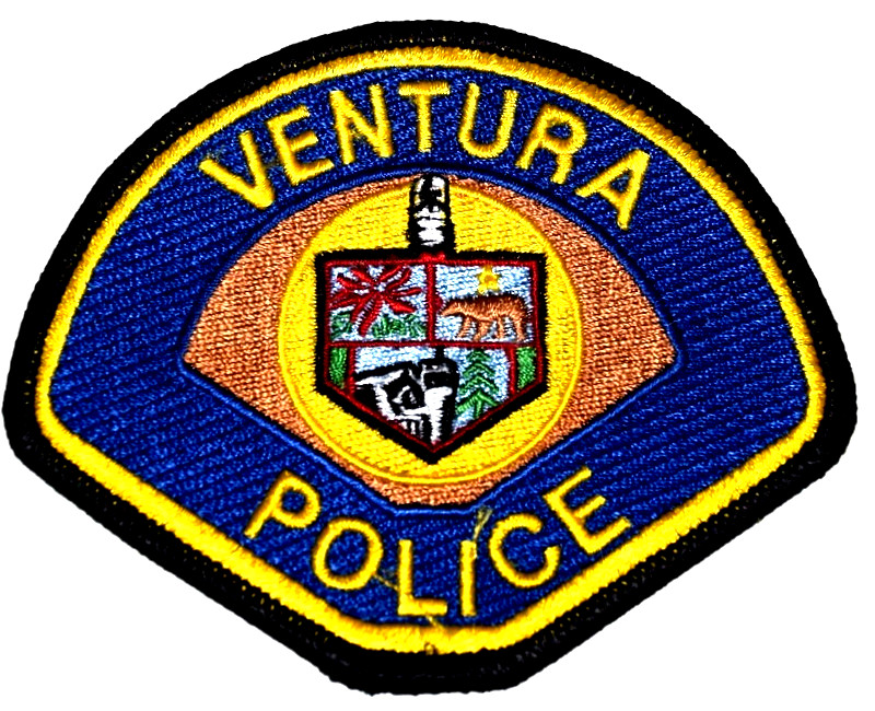 VENTURA – POLICE - CALIFORNIA Sheriff Police Patch WALKING BEAR EVERGREEN TREES
