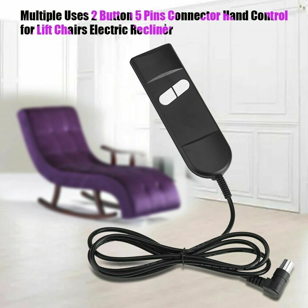 Okin Pride Electric Recliner Chair Sofa 2Button 5Pin Hand Switch Remote Control