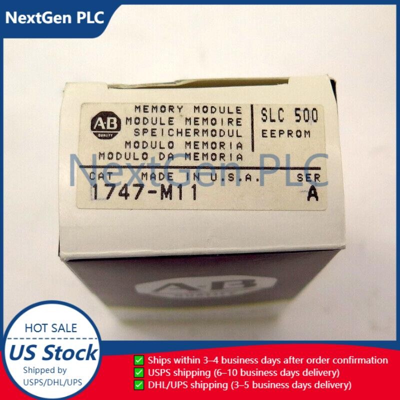 Allen-Bradley SLC 500 Memory Module 1747-M11 New US Free Tax