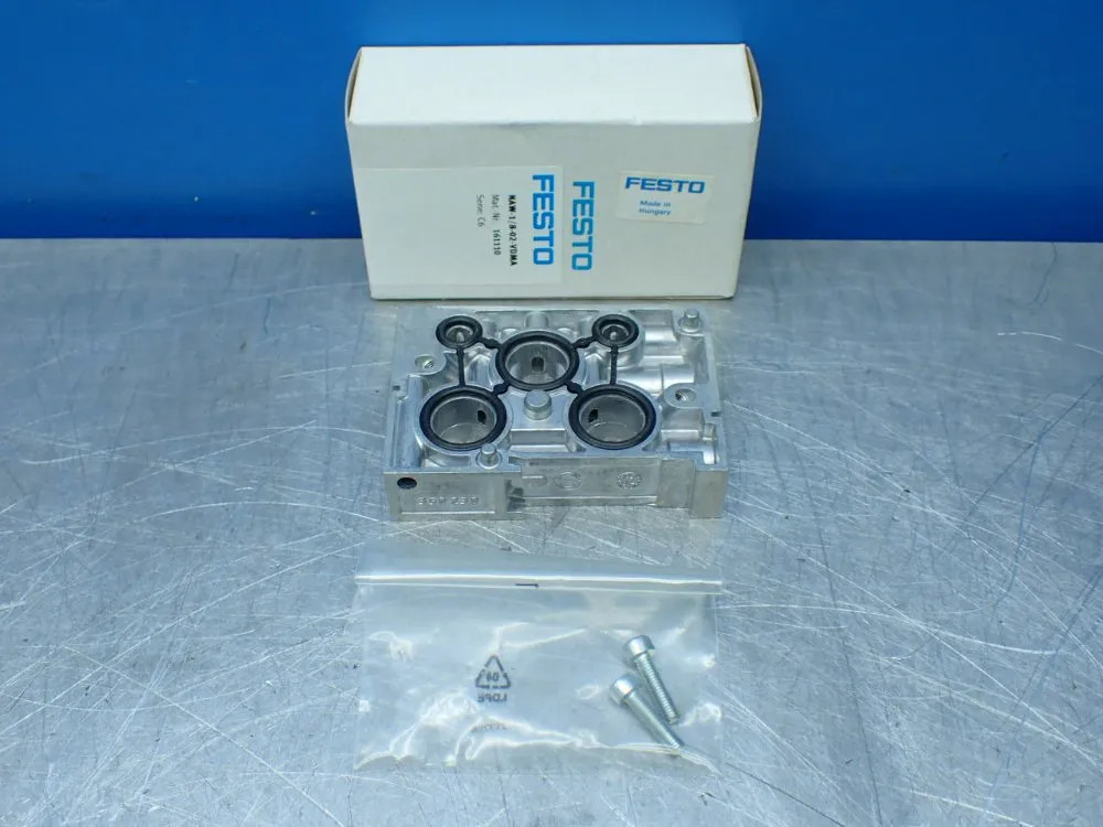 FESTO NAW-1/8-02-VDMA PNEUMATIC MANIFOLD SUB BASE UNIT  08171040276