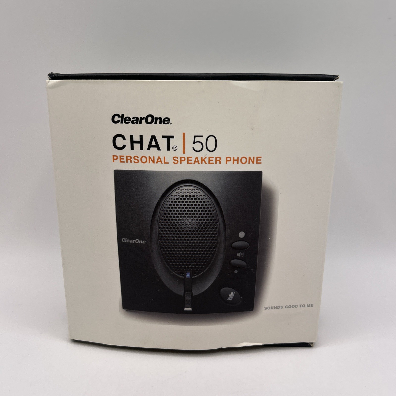 ClearOne Chat 50 USB Personal Speakerphone 910-159-001 Open box