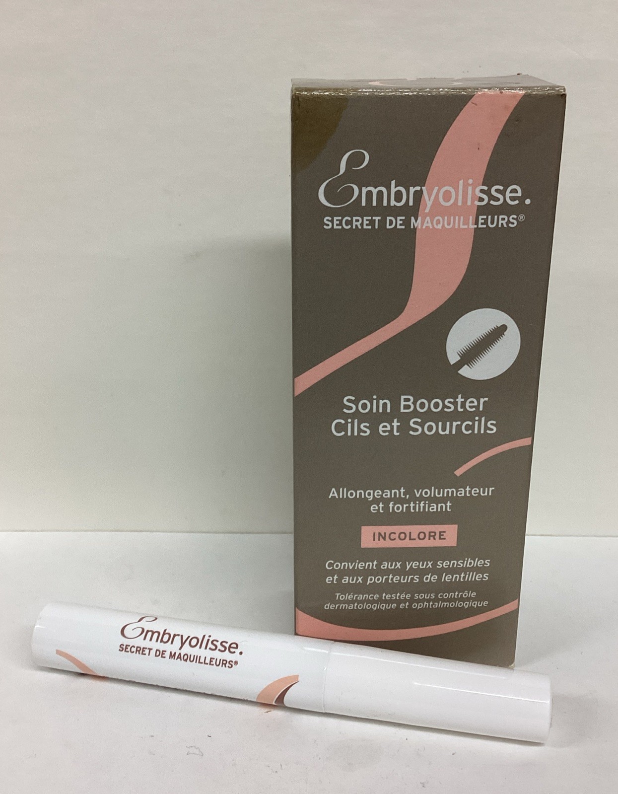 Embryolisse Lashes & Browns Booster COLORLESS 0.23oz AS PICT, DAMAGED Box New