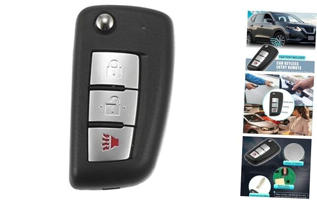 434MHz CWTWB1G767 Replacement Smart Proximity Flip Keyless Entry Remote Key