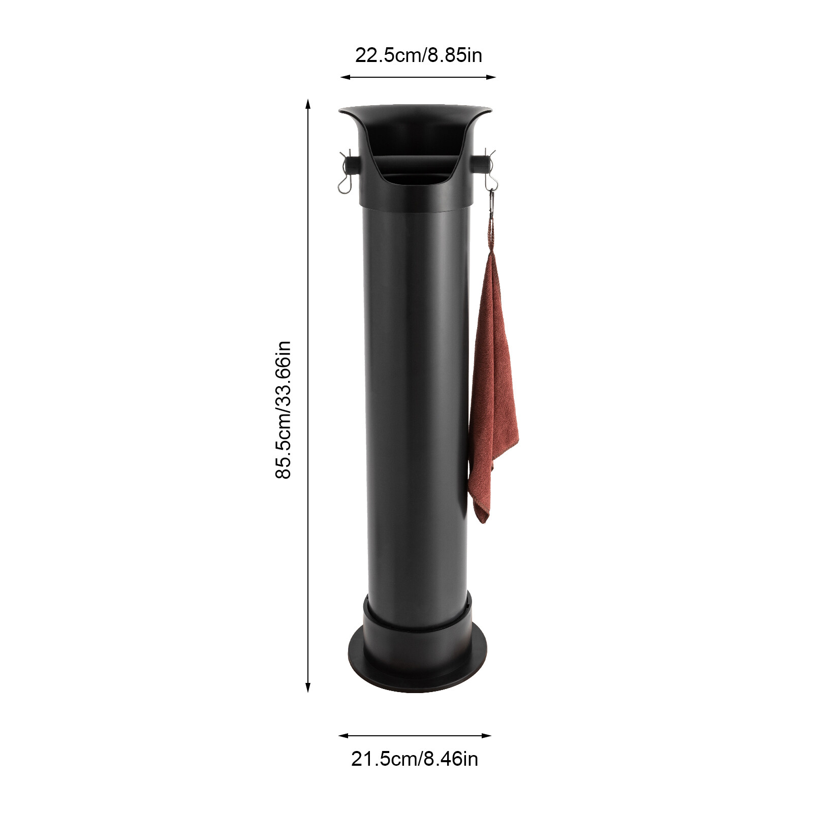 Knock Box for Coffee Grounds Commercial Floor Standing Knockbox Coffee Knock Box