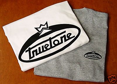 VINTAGE TRUETONE GUITAR T-SHIRT Size XL and all other sizes