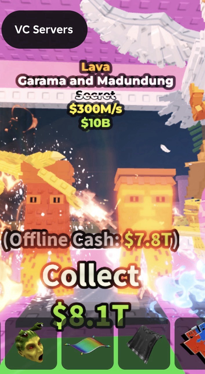 Game Item/Asset - lava Garama and Madundung