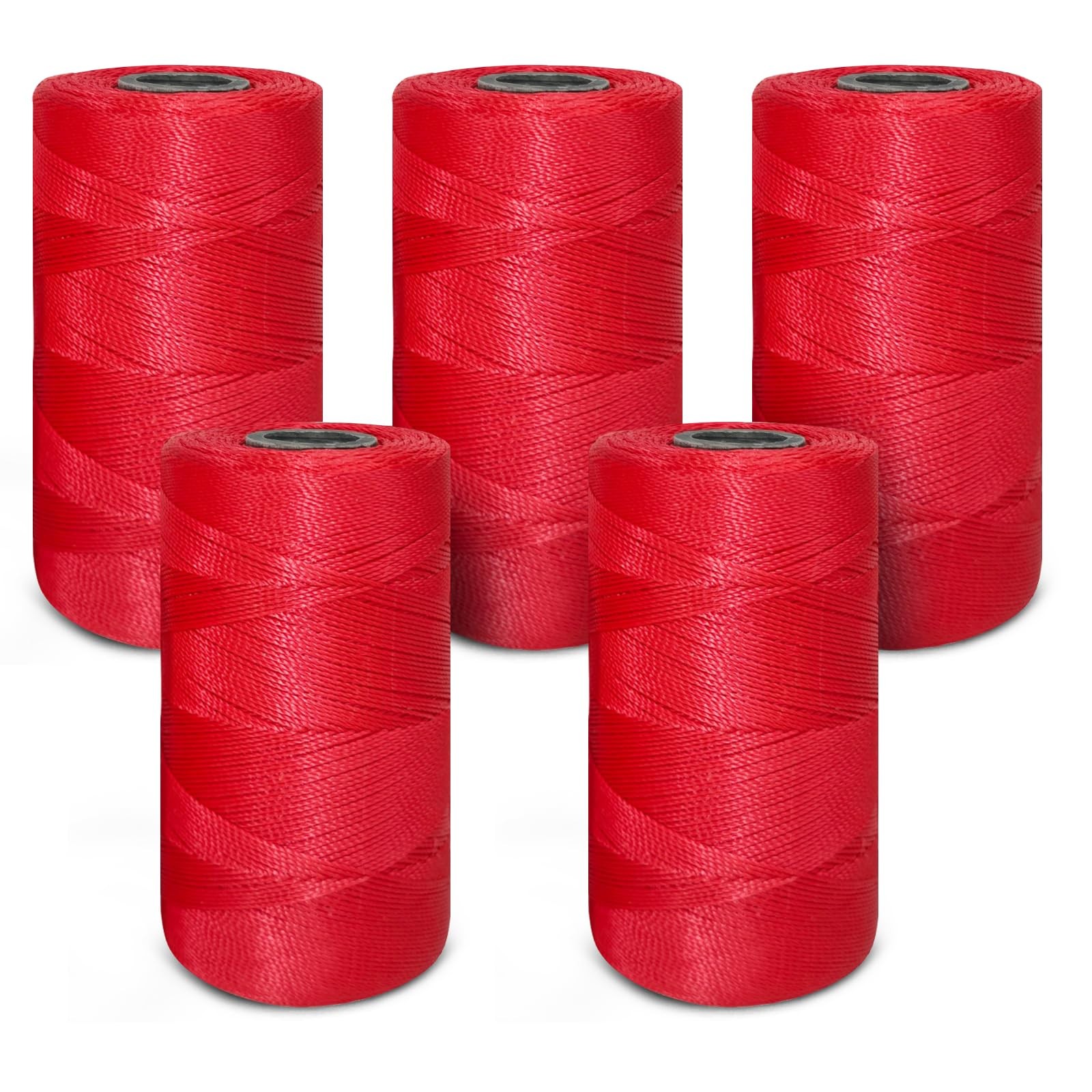 NEWSEED 5 Rolls Mason Line, 1300FT Per Roll #18 Nylon String Line, Nylon Twin...