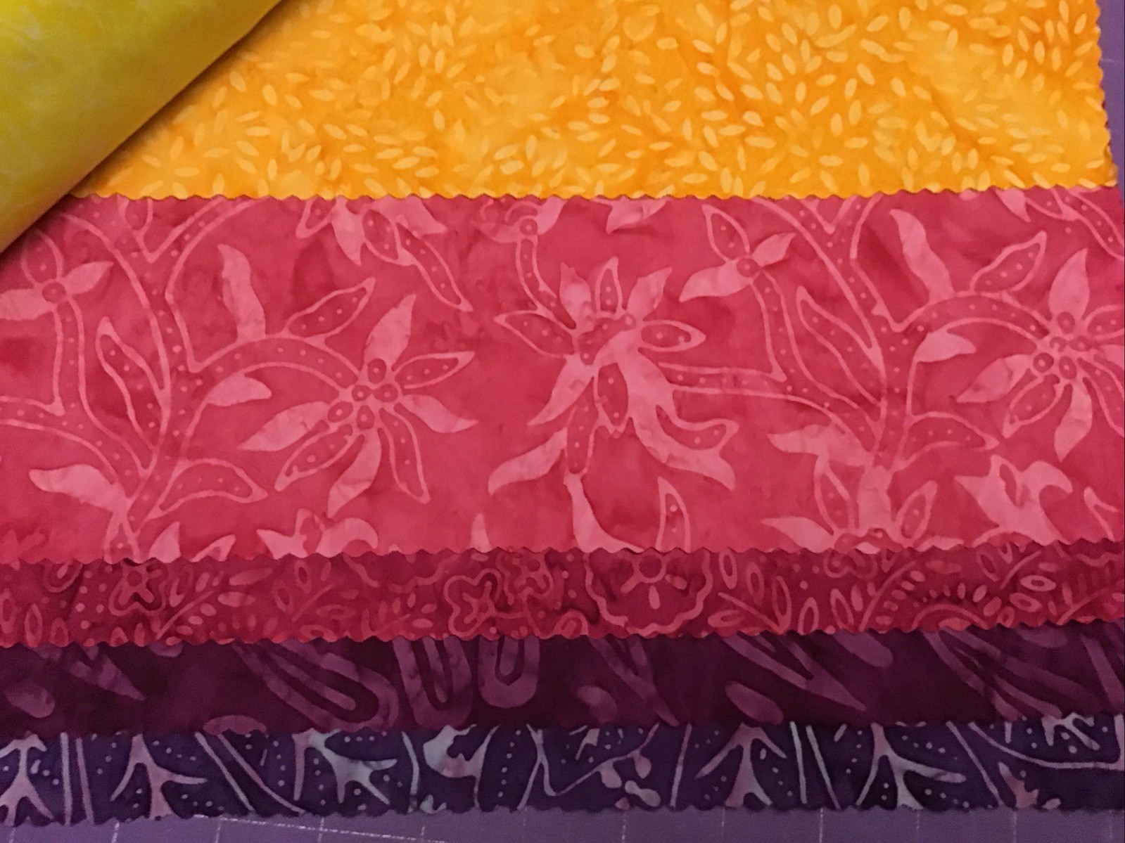 Fabric Batik Brights 29 Piece Collection, Salesman Samples