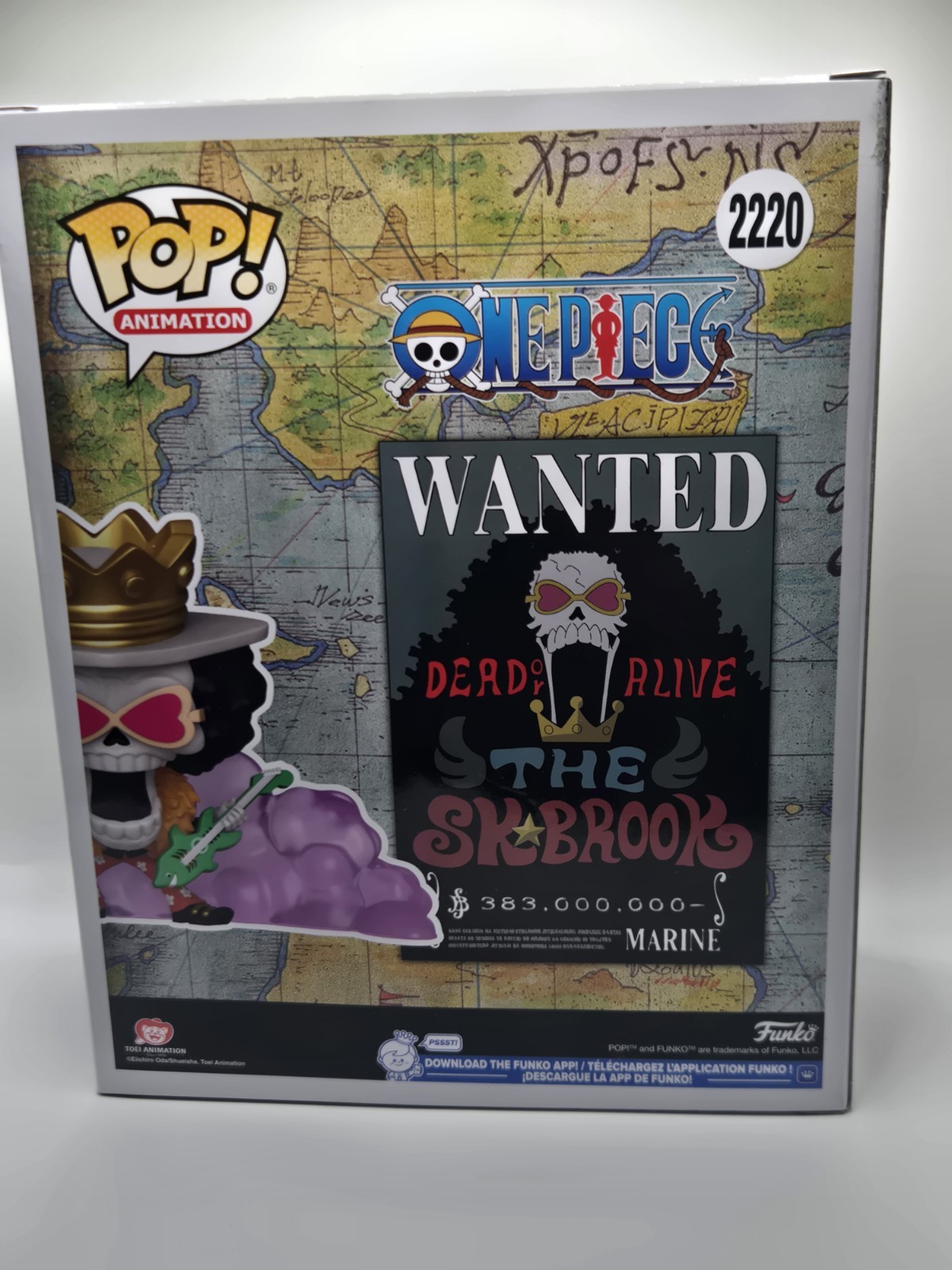 Funko POP! One Piece Wanted Poster Brook #2220