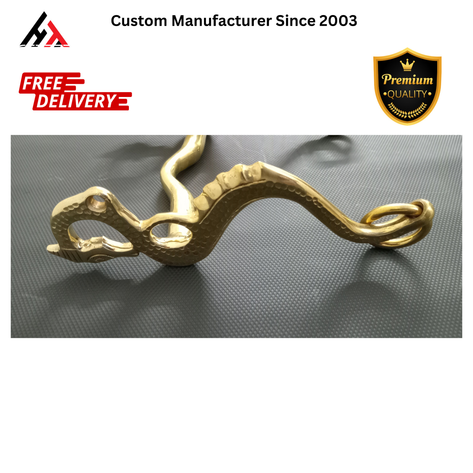 Custom Hand Made Brass Dragon Horse Bit – Functional Equestrian Tack