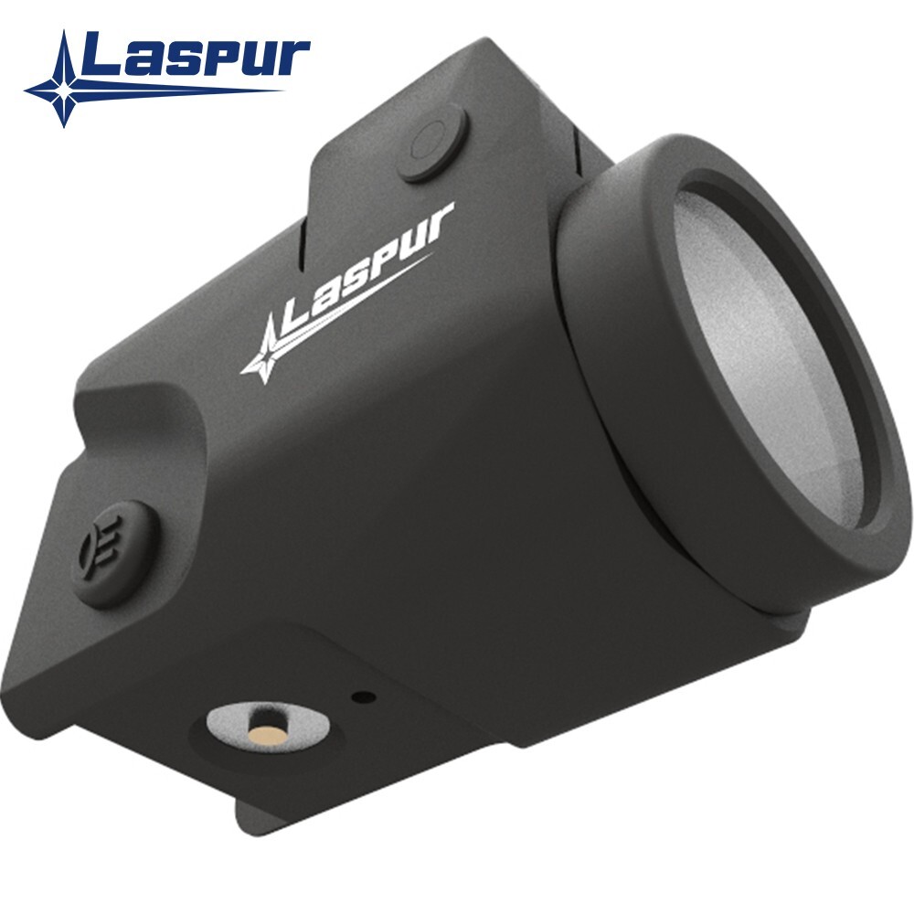 Laspur Sub Compact Metal/Plastic gun Light High Lumen Rechargeable Battery