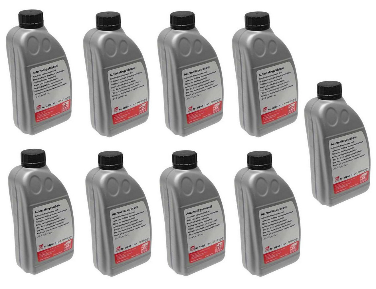 For BMW 9 Liter ATF Auto Transmission Fluid for GA6HP19Z Trany Febi NEW