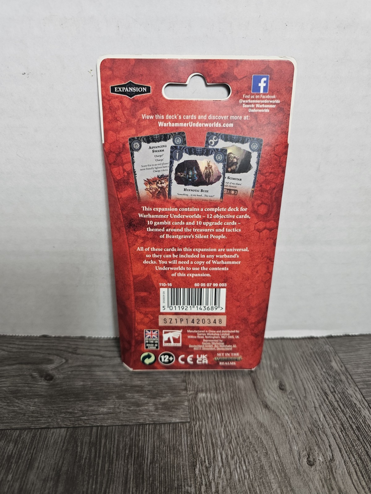 Warhammer Underworlds Direchasm Silent Menace Universal Deck