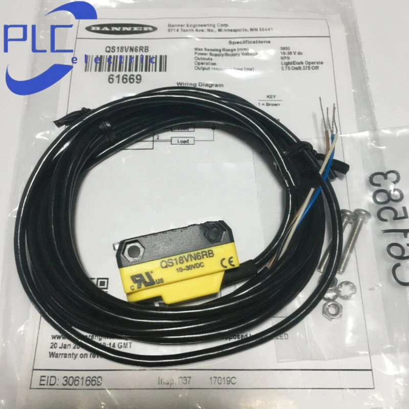 Banner QS18VN6RB Photoelectric sensor switches brand new free shipping
