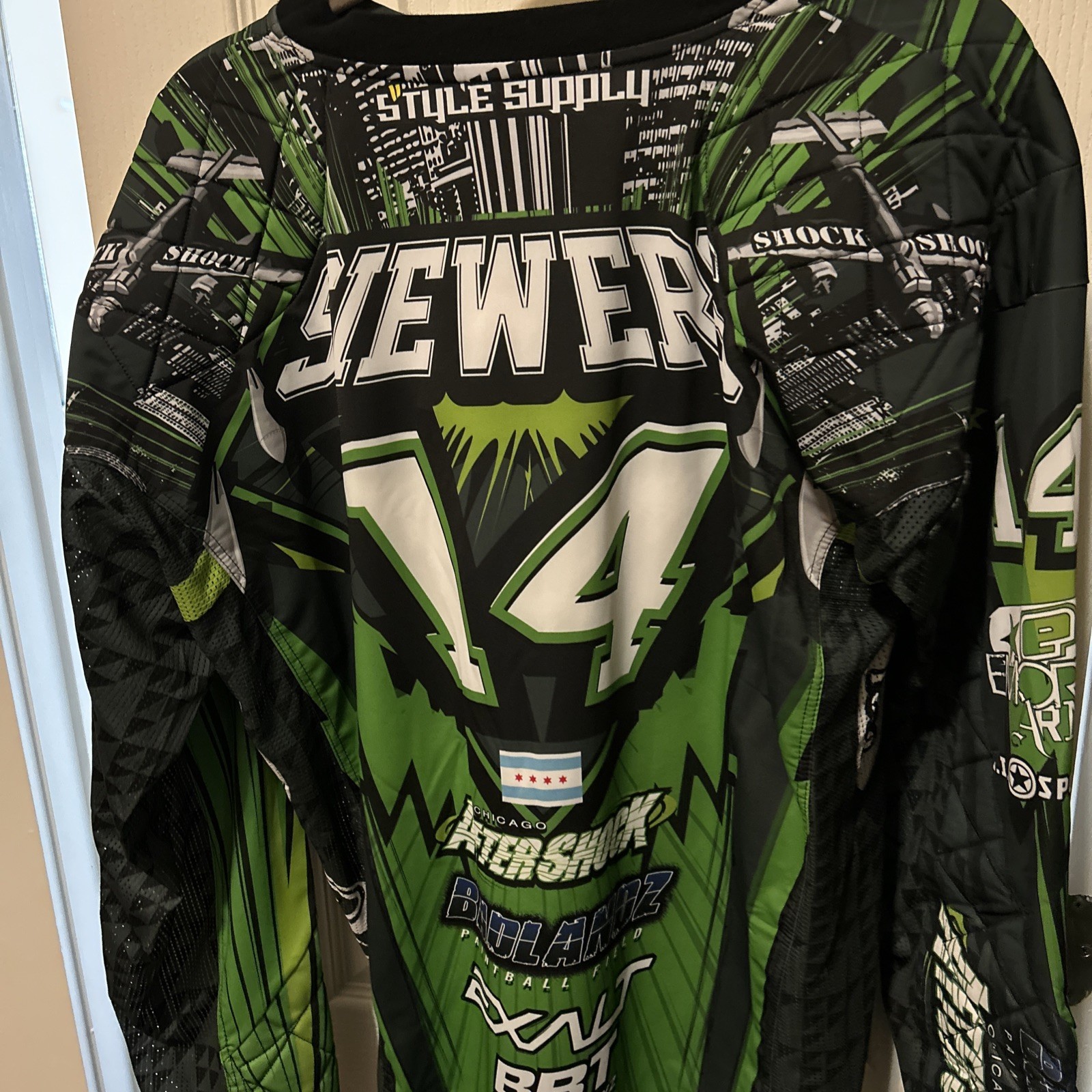 Vintage Aftershock Paintball Jersey - XL dynasty infamous heat jt hk Xsv Empire