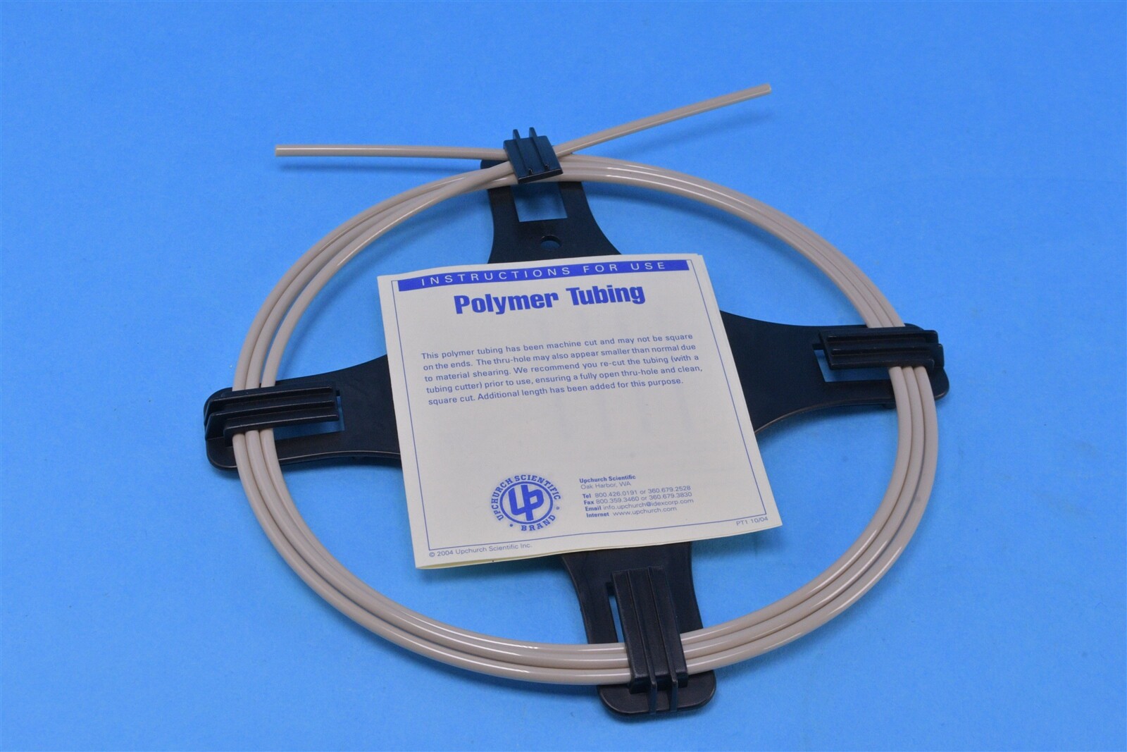 Upchurch Scientific 1544 Tub PEEK NAT 1/8 x .080 v 5ft