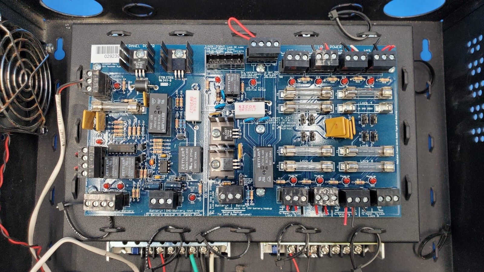 DSX DSX-1040PDP DOOR CONTROLLER POWER SUPPLY PANEL 1040 SERIES