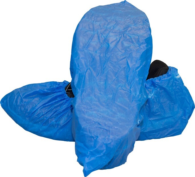 Safety Zone CPE-2X Polyethylene Shoe Covers  100 PAIRS