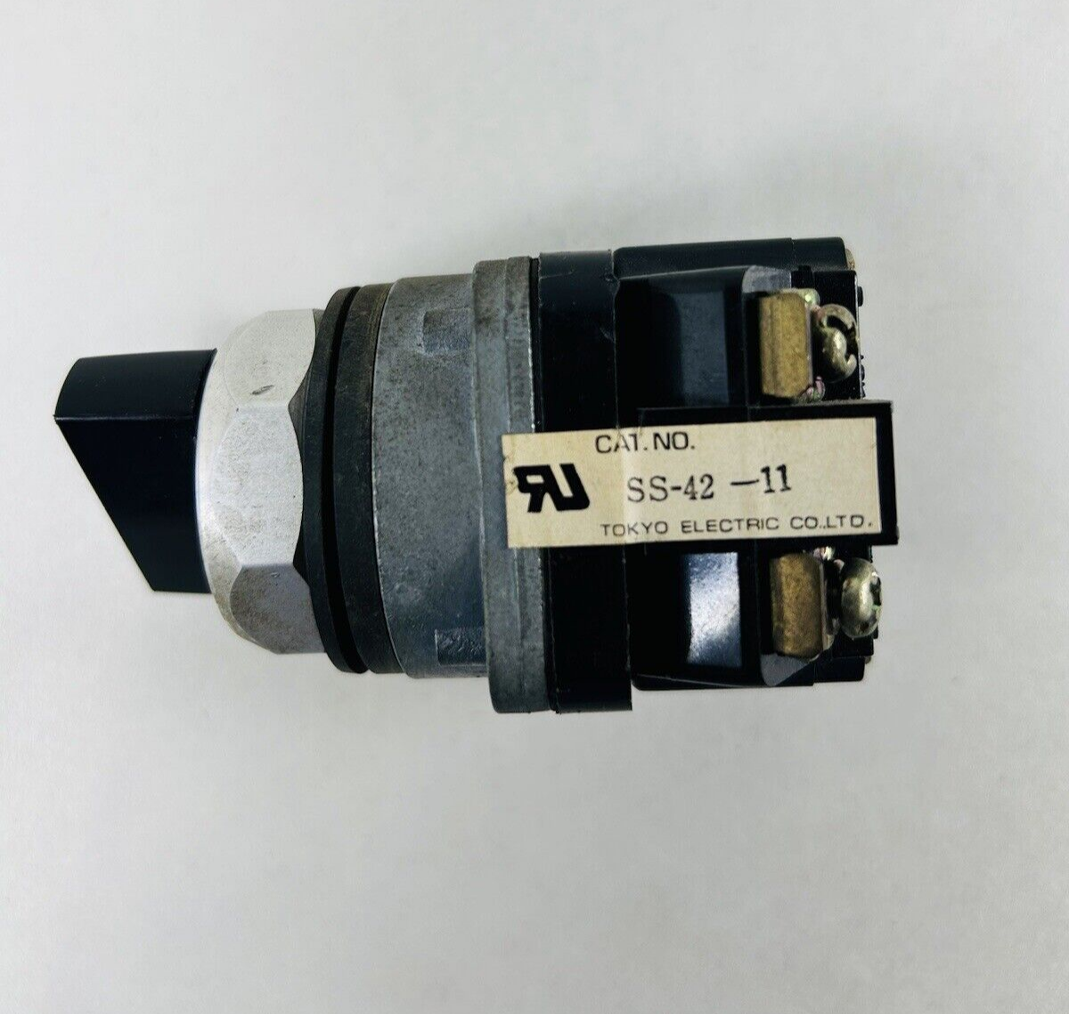 TEC Tokyo Electric SS-42-11 Selector Switch 2 Position. Used.