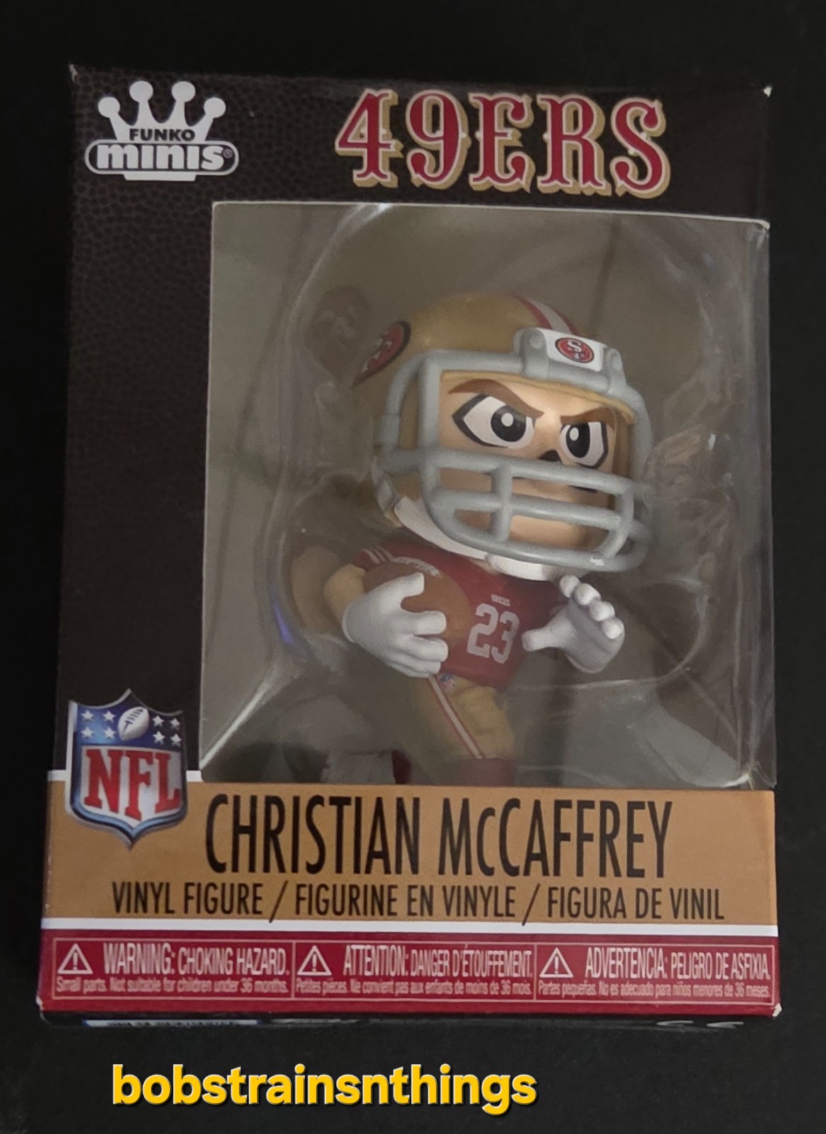 NFL Funko Mini's San Francisco 49er's Christian McCaffrey Brand New