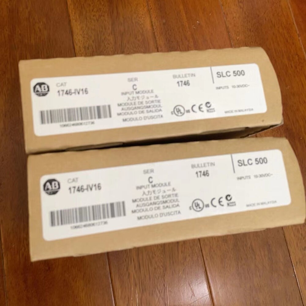 NEW Allen Bradley 1746-IV16 /C SLC 500 DC 16 point Input Module NIB US Free Tax