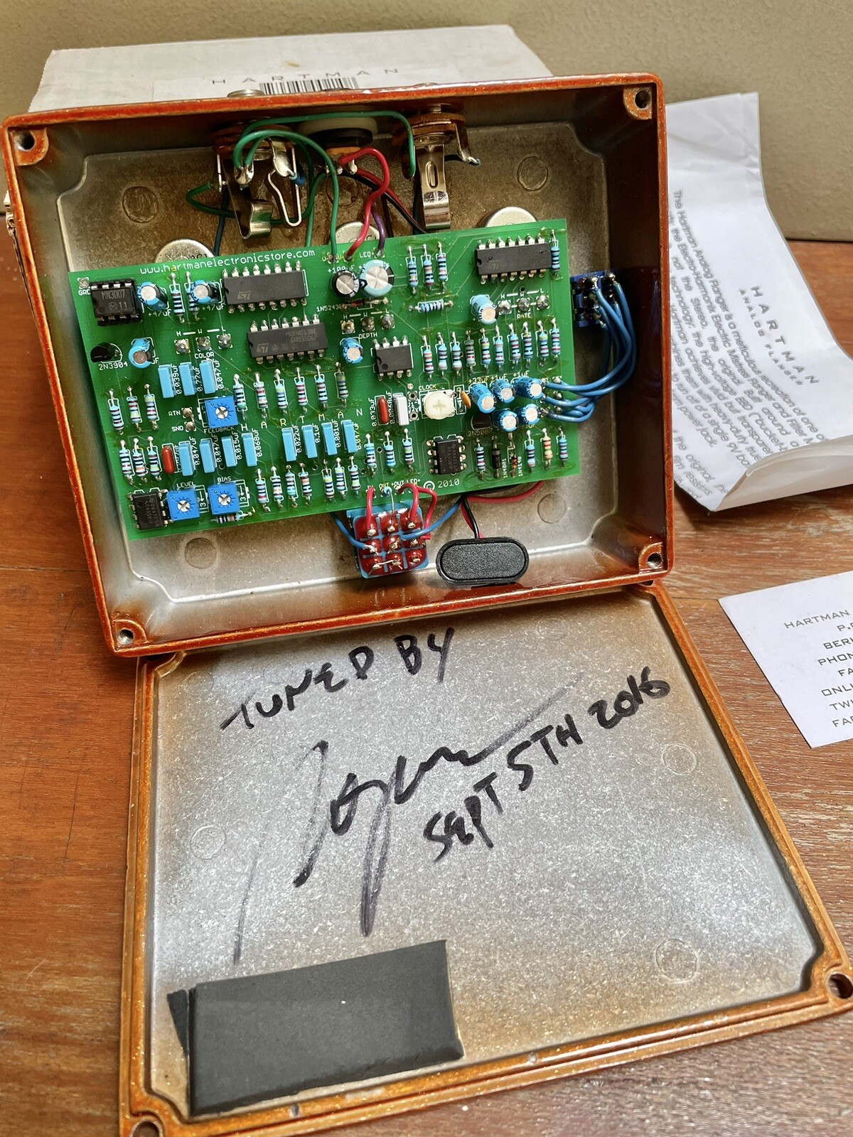 Hartman Analog Flanger