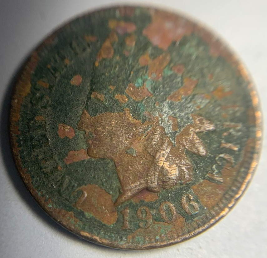 1906 Indian Head Cent Penny
