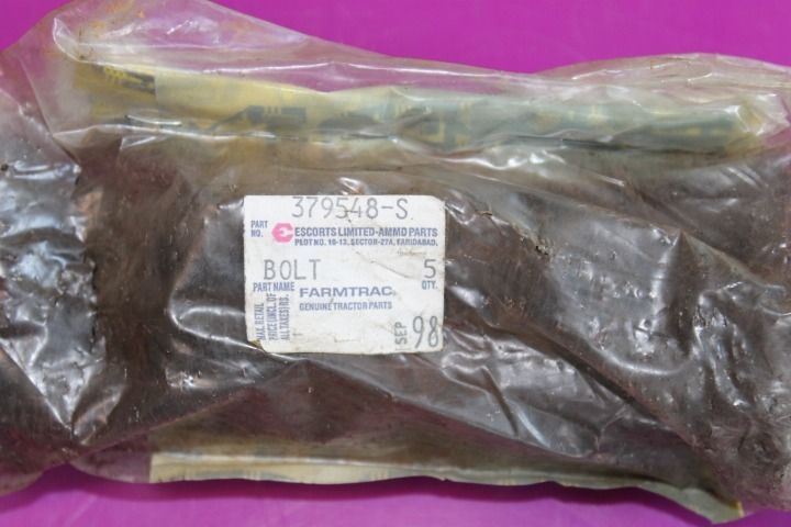 379548-S Bolt. Farmtrac. Package of 5.