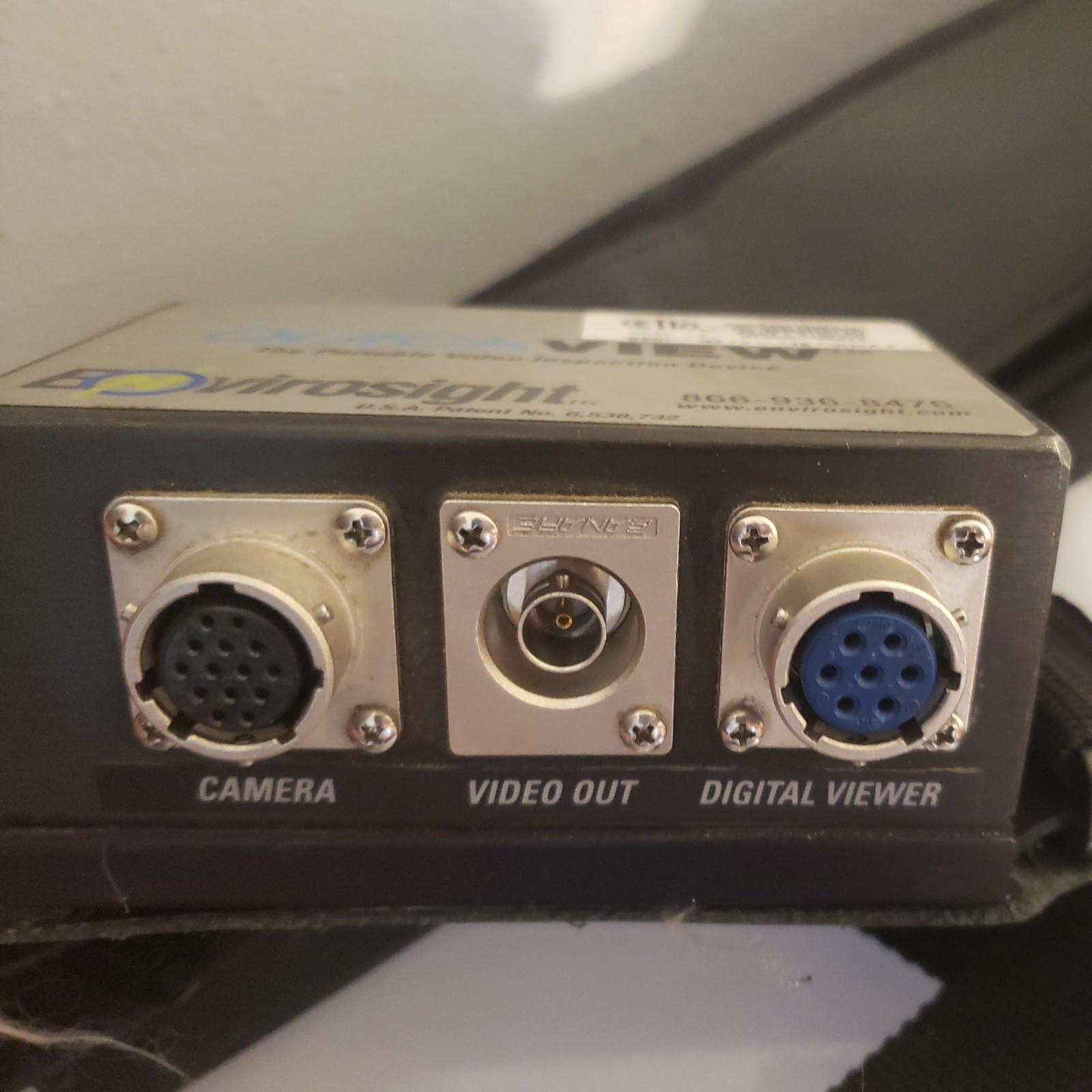 Envirosight QuickView Pipeline Zoom Inspection Camera E-5100 CONTROLLER/CASE