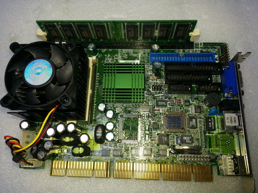 PCISA-3716E2V V1.1 SINGLE BOARD COMPUTER WORKING TESTED